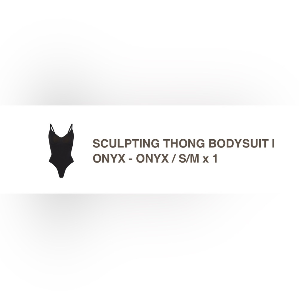 Brand New Skims Sculpting Thong Bodysuit